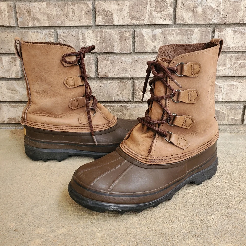 Sorel Cabela's Kaufman winter Men's boots snow leather duck